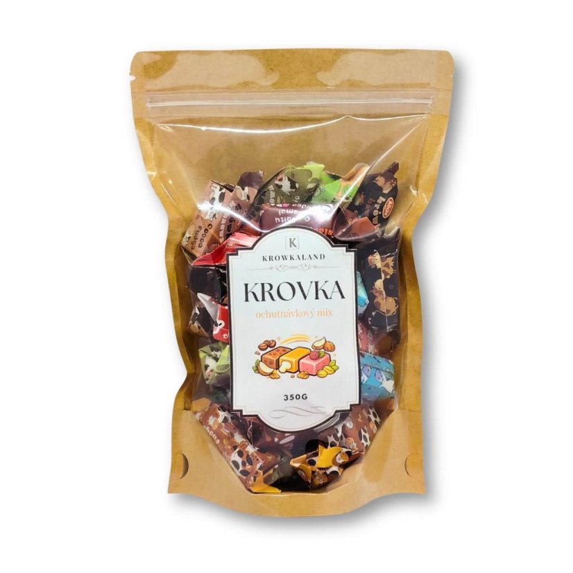 Krowkaland krovka ochutnávkový mix 350 g – produktové balenie